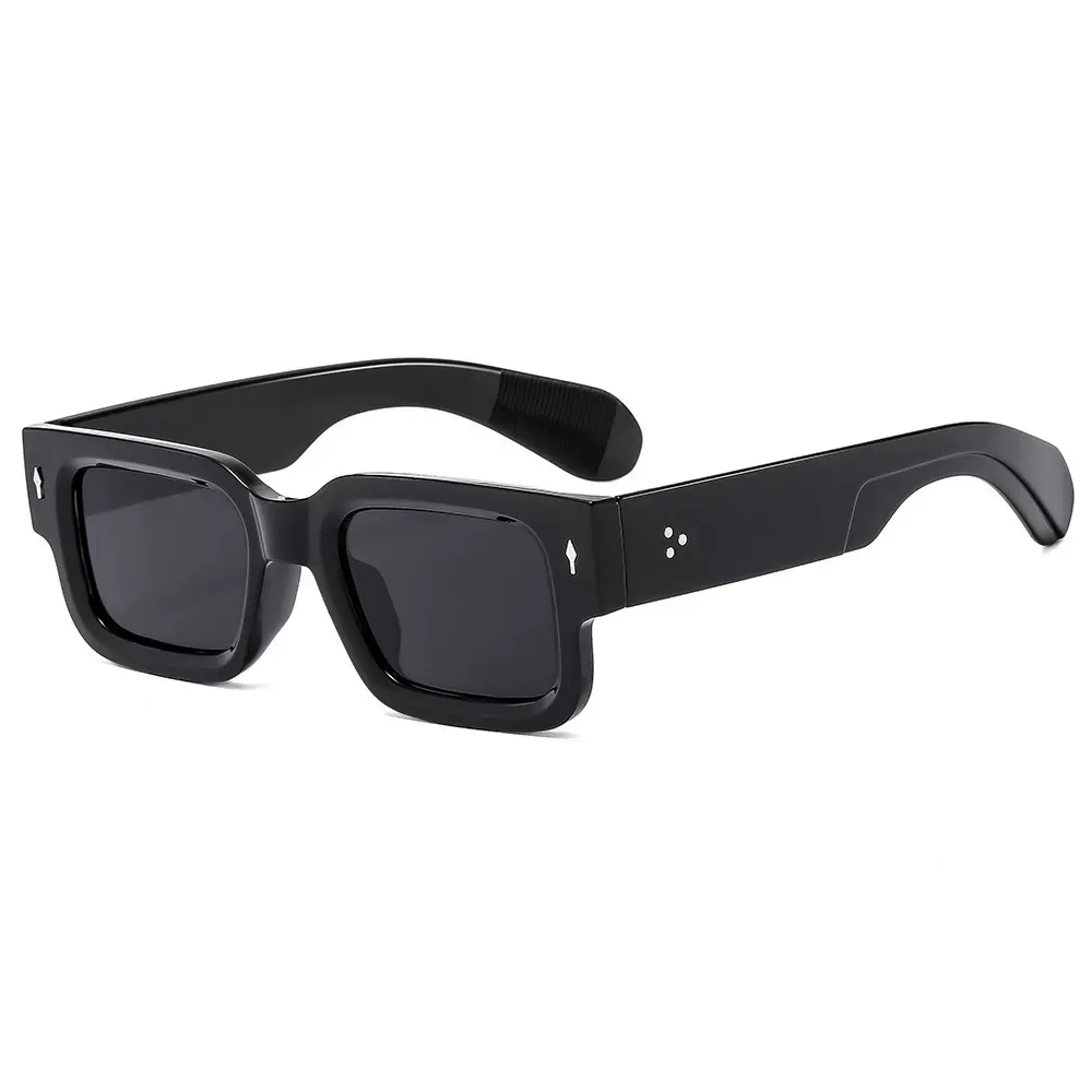 Retro Square Fashion For Women Men Thick Frame Anti Glare Sun Shades For Party Beach Travel Fashion Glasses
