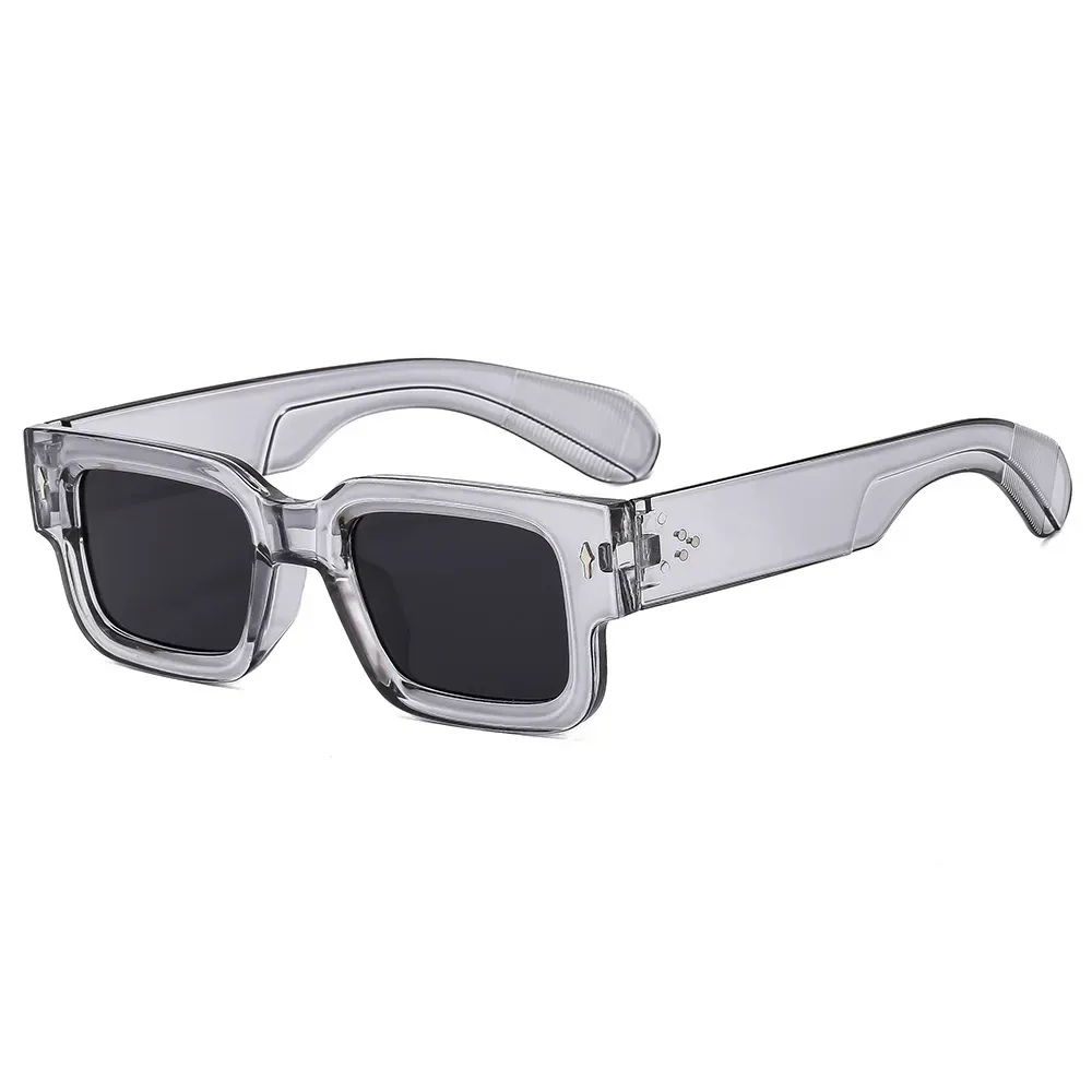 Retro Square Fashion For Women Men Thick Frame Anti Glare Sun Shades For Party Beach Travel Fashion Glasses
