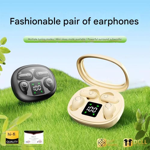 SK35 Wireless In-Ear Headphones with Custom-Fit Design | Pain-Free Mini Bluetooth Earbuds