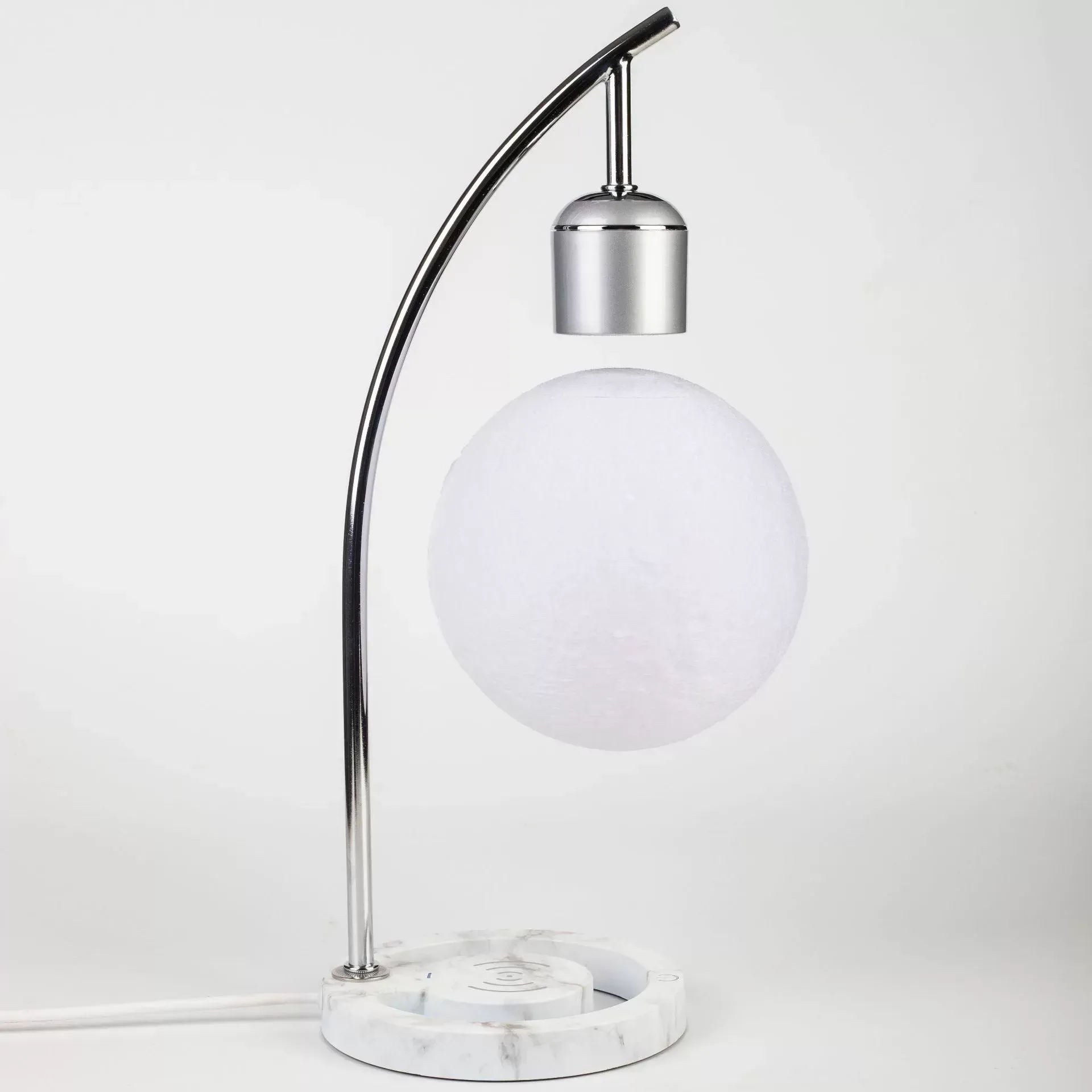 Magnetic Levitating Moon Lamp Wireless Charging Creative Craft Ornament Floating Light