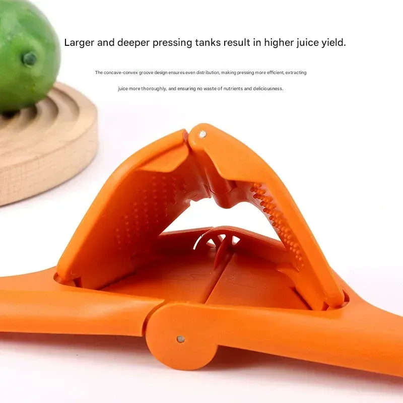 Lemon Juicer, Household Fruit Juice Press, Portable Manual Lemon Squeezer