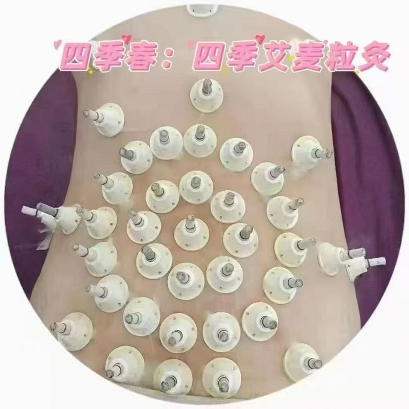 体验艾灸式养护  帮助改善暂时性身体浮肿  舒缓疲劳  获得深度放松   Enjoy moxibustion‑inspired wellness, help reduce temporary water‑retention puffiness and relieve fatigue for deep relaxation.