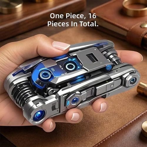 Multifunctional folding screwdriver