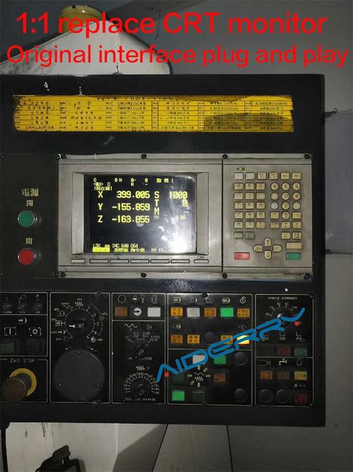 BM09DF MDT962B  FCUA-CT100 Compatible LCD Display 9 inch for E64 M64 M300 M500 M520 M64S CNC system CRT Monitor