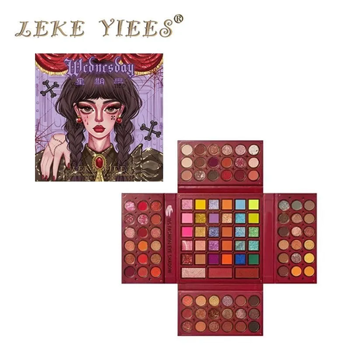 LEKE YIEES 105 Wednesday Eyeshadow, Stage Role-Playing Blush, Matte Texture.