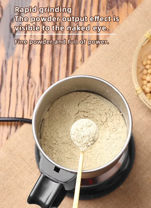 Electric coffee grinder, for grains, nuts, beans, spices, multifunctional household coffee grinder.
