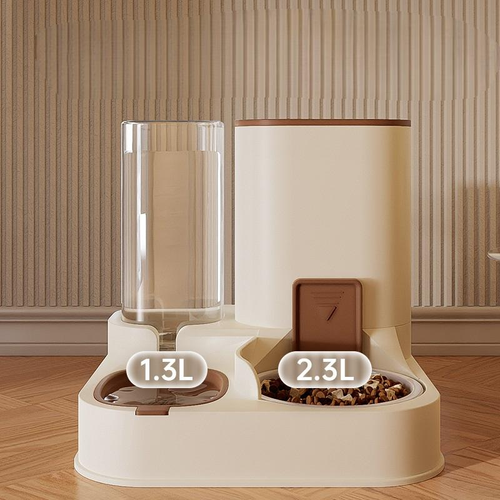 Integrated Automatic Feeder and Water Dispenser