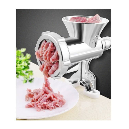 Multifunctional Hand-Cranked Machine: Metal Meat Grinder, Garlic Mincer, Sausage Stuffer, and Chili Grinder