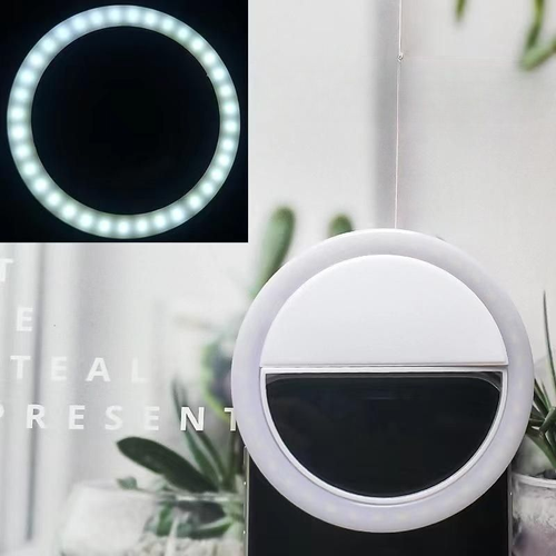 USB Rechargeable Selfie Ring Light