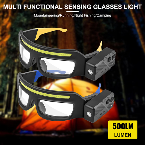 Wave-activated headlamp