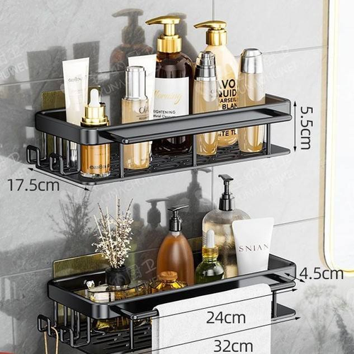 No-drilling required for installing the shelving unit