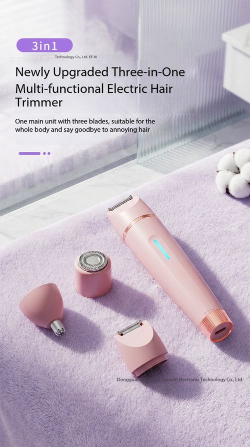 3 in 1 Electric Hair Trimmer for Women USB Rechargeable Bikini Trimmer Body Facial Nose Ear Hair Removal Painless Portable Grooming Kit Nigeria