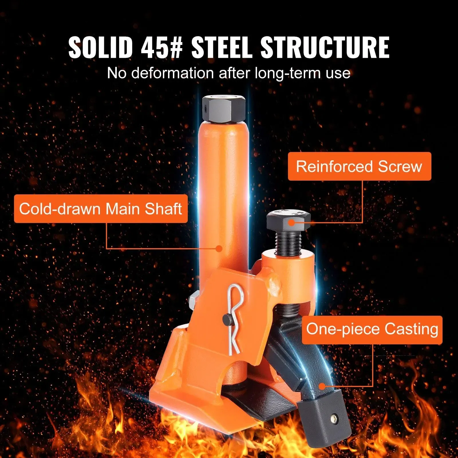 Heavy‑Duty Manual Tire Bead Breaker, Portable 45 Steel Tire Repair Tool for 38‑42 Inch Tires, Fit for Car, SUV, ATV, Tractor, Truck