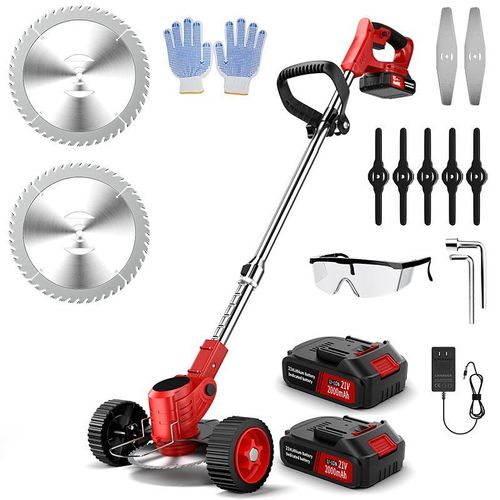 High-Power Lithium-Battery Lawn Mower — Long-Endurance Agricultural Weed Trimmer