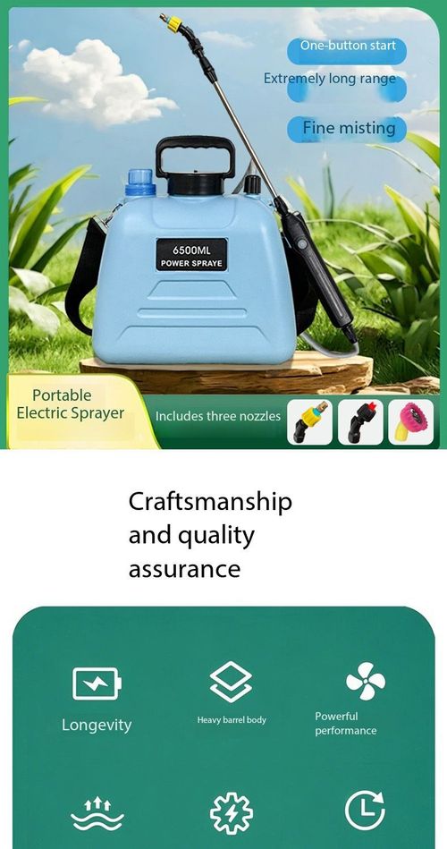 6.5L Electric Sprayer for Farm & Home Use