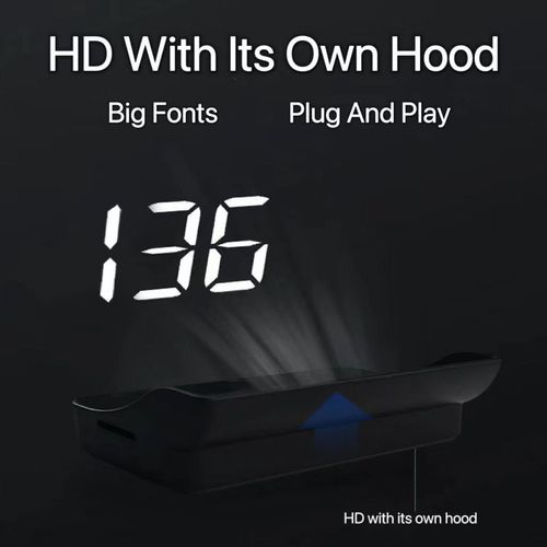 GPS HUD Speedometer Head Up Display Digital Speed Projector for Cars