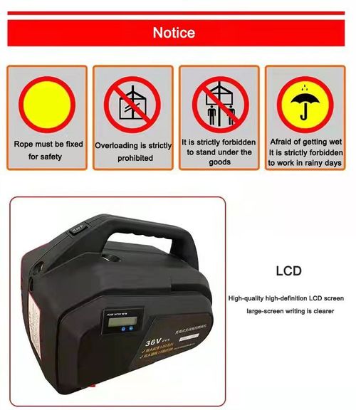 36V Wireless Electric Rope Climber 200kg Load Remote Control Winch for AC Installation & Lifting Kenya