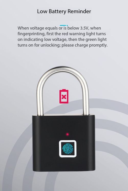 Fingerprint Smart Padlock