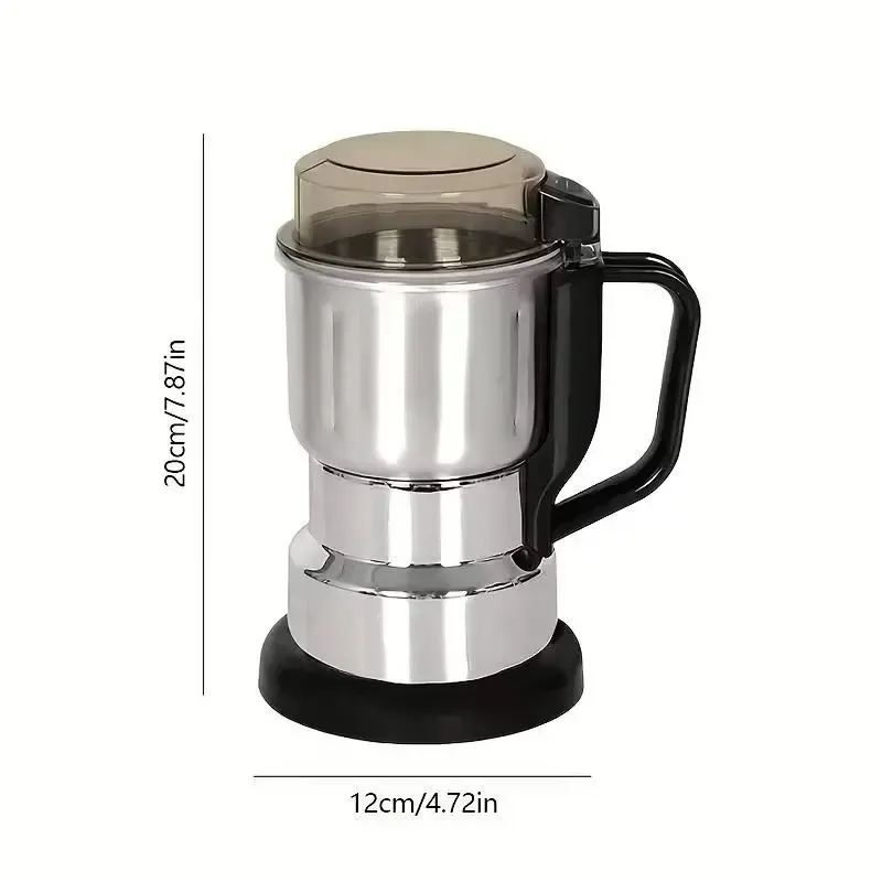 Multi functional electric grinder, High power coffee grinder, Multi functional food grade fast electric coffee and grain grinder, gift-grade espresso machine, suitable for fresh brewing, perfect for coffee and whole grain lovers.Summervibes