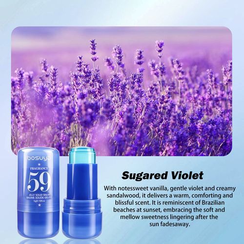 Bosuya Digital Jelly Solid Balm Set - Long Lasting Portable Fragrance Stick