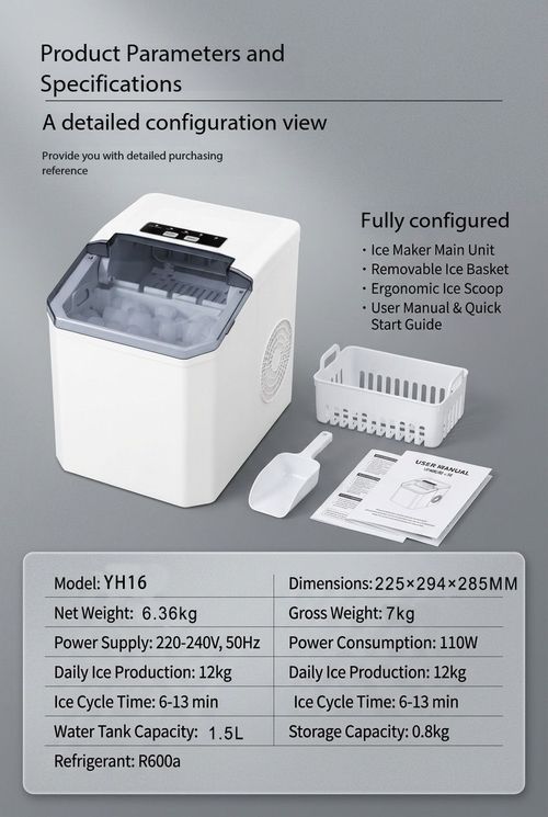 Portable Mini Ice Maker Machine