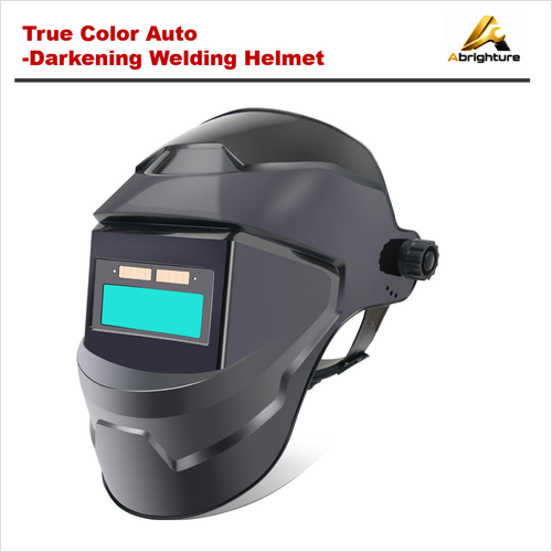 Auto Darkening Welding Helmet with LED Light True Color Lens