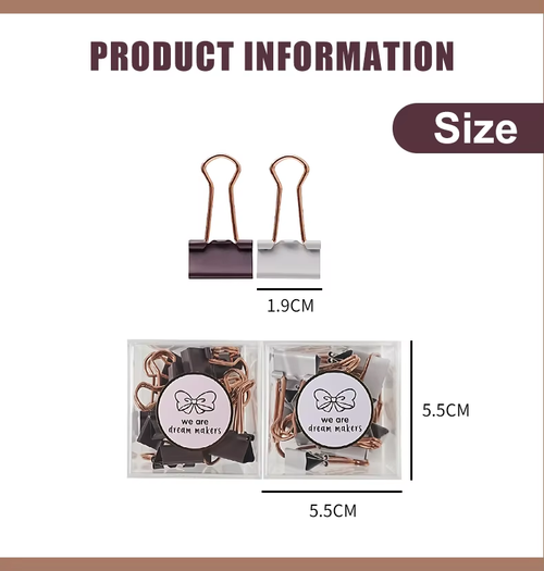 Long Tail Binder Clips 25mm 500pcs Only 3800 KES Office Stationery