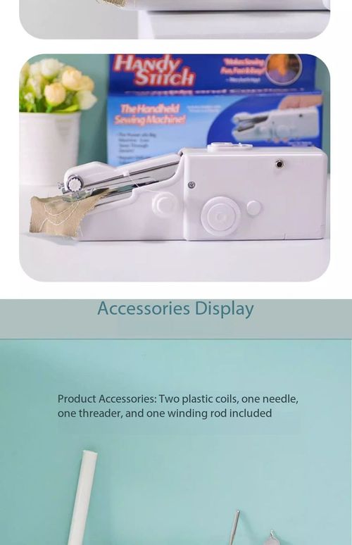 Portable Mini Handheld Sewing Machine