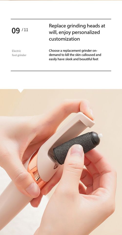 Rechargeable Electric Foot Grinder