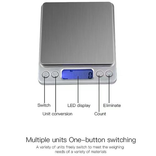 High-Precision Electronic Scale with Smart Automatic Timer (0.01g – 3000g)