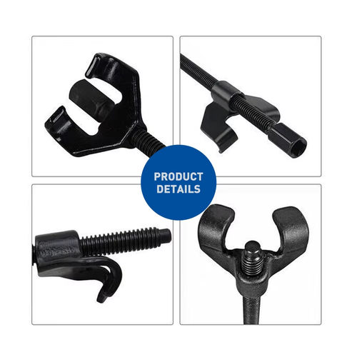 McPherson strut spring compressor (dual-claw type), designed for suspension system repairs on passenger cars and SUVs.