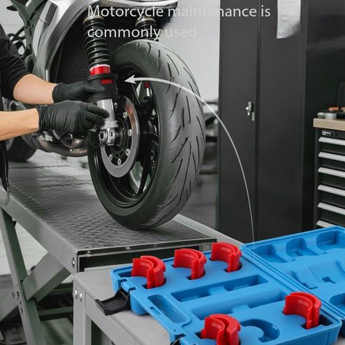 14-Piece Motorcycle Shock Absorber Oil Seal Installer Tool Kit 35-50mm