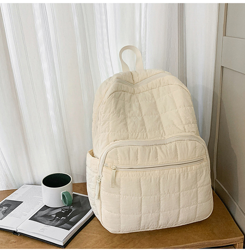 Quilted Lightweight Daily Backpack