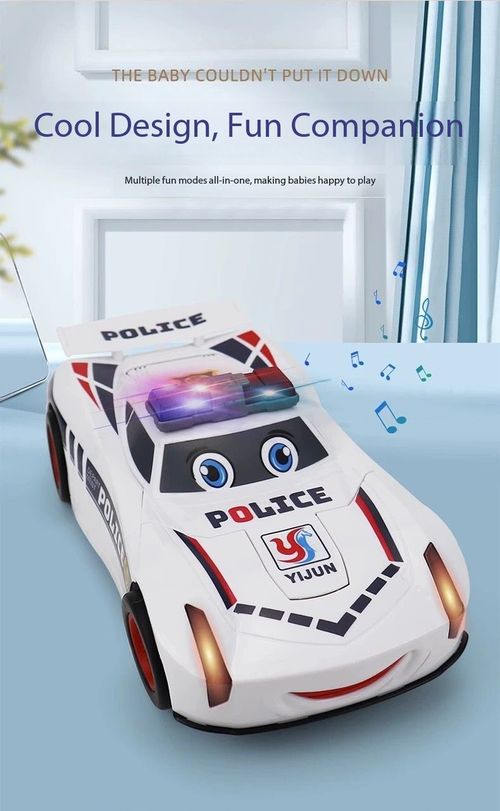 Automatic Transform Police Car Robot Toy