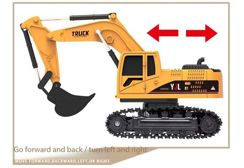 Alloy Remote Control Track Excavator Toy
