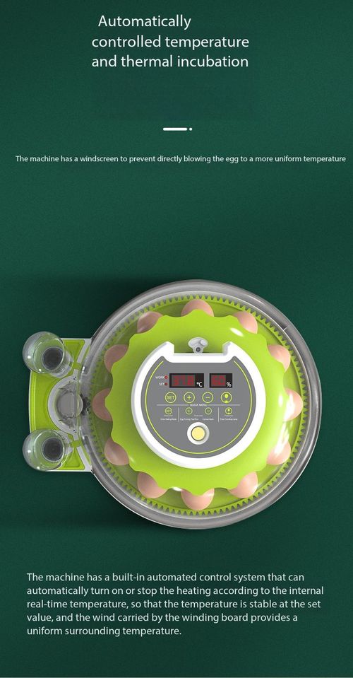 Agricultural Aid Automatic Egg Incubator Livestock Support Smart Hatcher for Chicken Duck Goose