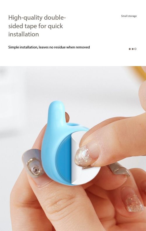 20Pcs Creative Thumb Self-adhesive Wall Hooks