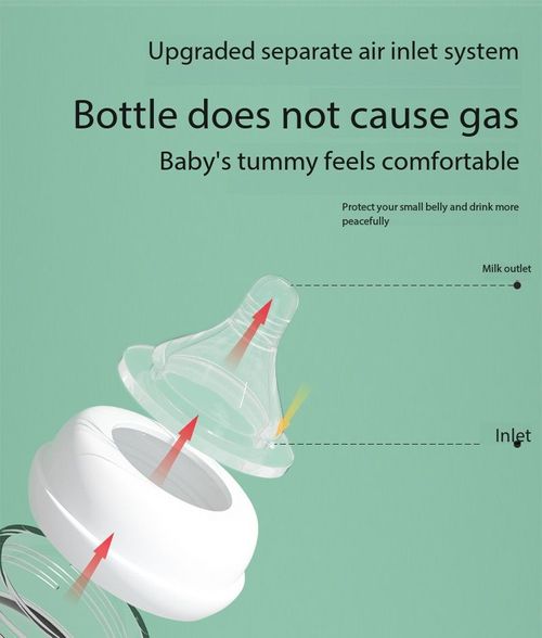 3-in-1 Hands-Free Baby Bottle Set