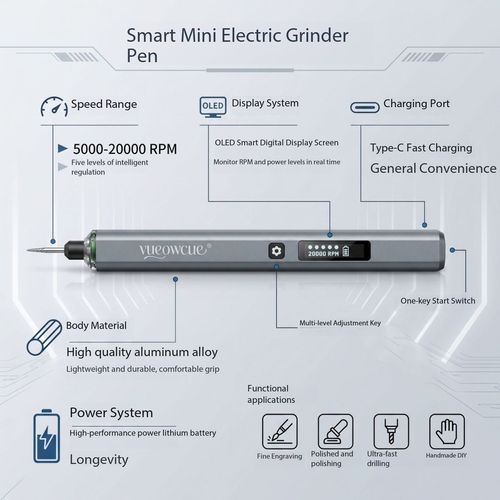 Handheld Electric Polishing & Engraving Rotary Pen