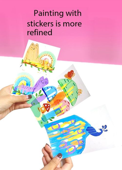 Creative Rainbow Scratch Art Drawing Set