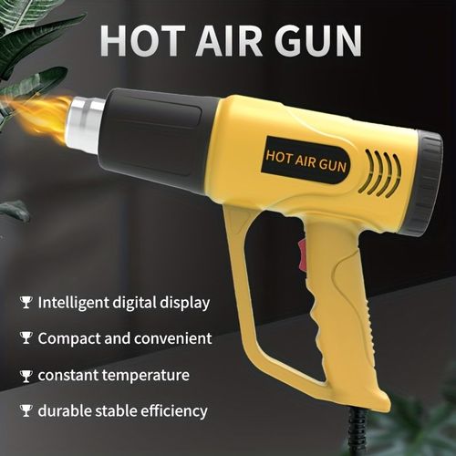 2000W Electric Hot Air Blower – Heat Gun for Welding, Shrink Wrapping, Sealing, Plastic Welding, and Portable Repair