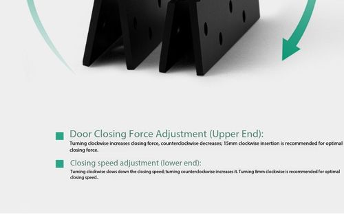 2 Pack Hydraulic Silent Soft Close Door & Cabinet Hinges