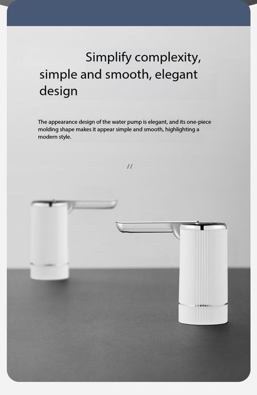 Foldable Electric Water Dispenser Pump USB Rechargeable Automatic Bottle Pump