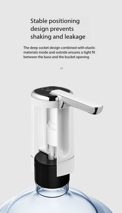 Foldable Electric Water Dispenser Pump USB Rechargeable Automatic Bottle Pump