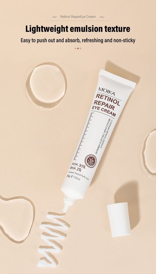Retinol Repair Eye Cream Anti-Wrinkle Dark Circle Remover Firming Moisturizing