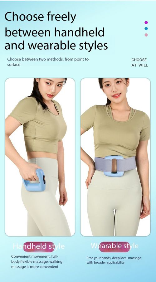 Mini Fascial Ring Massager High Frequency Vibration Fat Burning Body Shaper Belt