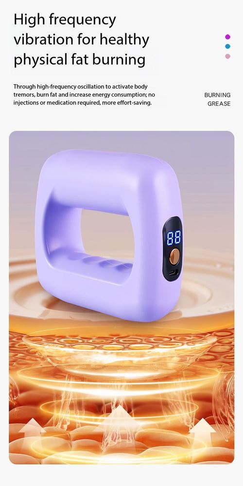 Mini Fascial Ring Massager High Frequency Vibration Fat Burning Body Shaper Belt