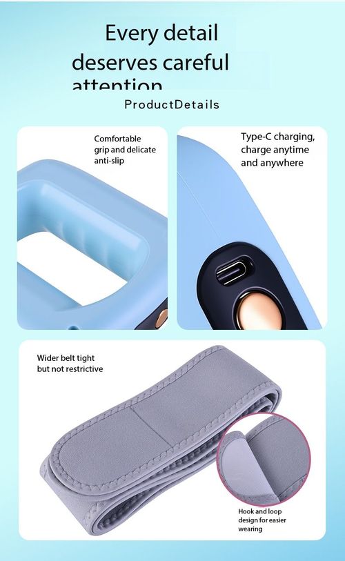 Mini Fascial Ring Massager High Frequency Vibration Fat Burning Body Shaper Belt
