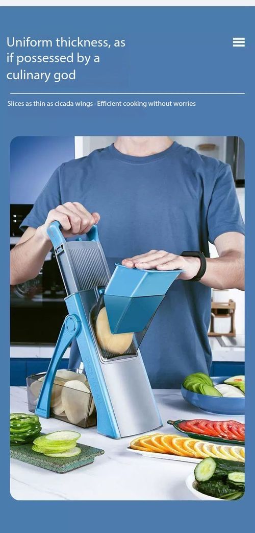 Multi-functional Vegetable Slicer Shredder Cutter Set