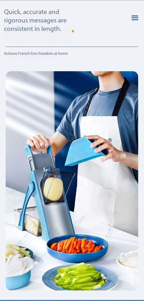 Multi-functional Vegetable Slicer Shredder Cutter Set